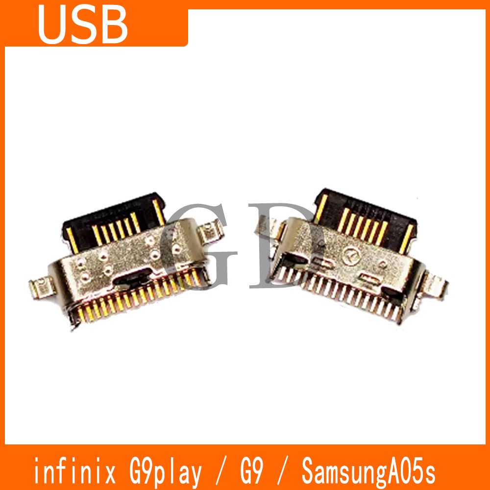 infinix G9play / G9 / SamsungA05s ชาร์จ 10 ชิ้น/r/G9 Play ชาร์จ A05s พอร์ตชาร์จ USB