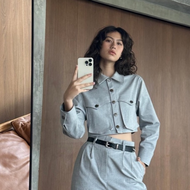 Western Top Cowboy Inspired Pocket Shirt