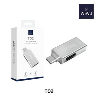 Wiwu T02 Type-C to Dual USB Adapter (USB3.0 + USB2.0)