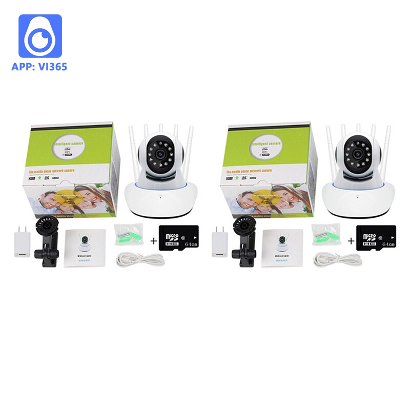 กล้องวงจรปิดไร้สาย กล้องวงจรปิด V380 Pro รุ่นใหม่ความชัดมาก ล้านพิกเซล Wifi Wirless IP camera กล้องรักษาความปลอดภัย