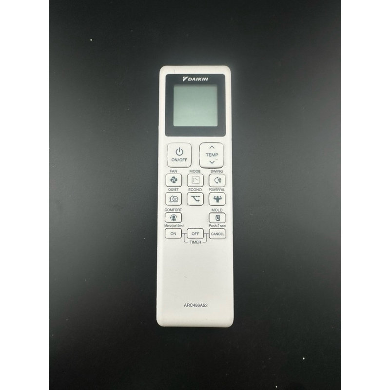 Daikin โค็ดด้านหน้า ARC486A52 , รีโมทแอร์ไดกิ้น Daikin ของแท้ Part Code: 2547930