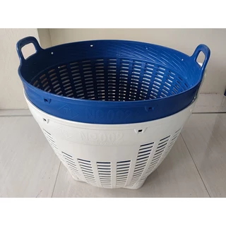 เข่งพลาสติก #2 กว้าง 60ซม. สูง 46ซม. ตะกร้า พลาสติก plastic basket