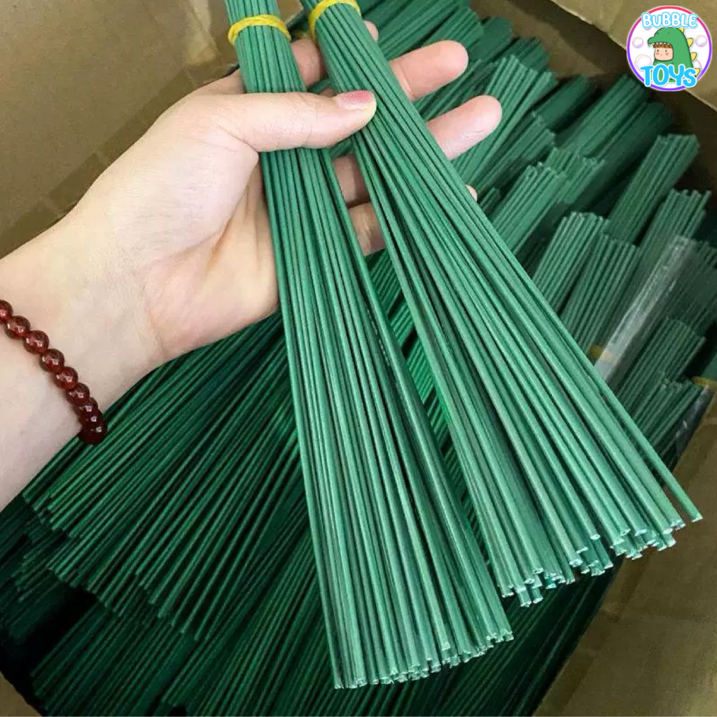 (พร้อมส่ง🇹🇭) ฟลอร่าเทป เทปพันก้าน ดอกไม้ งานฝีมือ DIY Flora Tape 27m ก้านลวดดอกไม้ เทปดอกไม้ประดิษฐ์ - รูปที่ 7