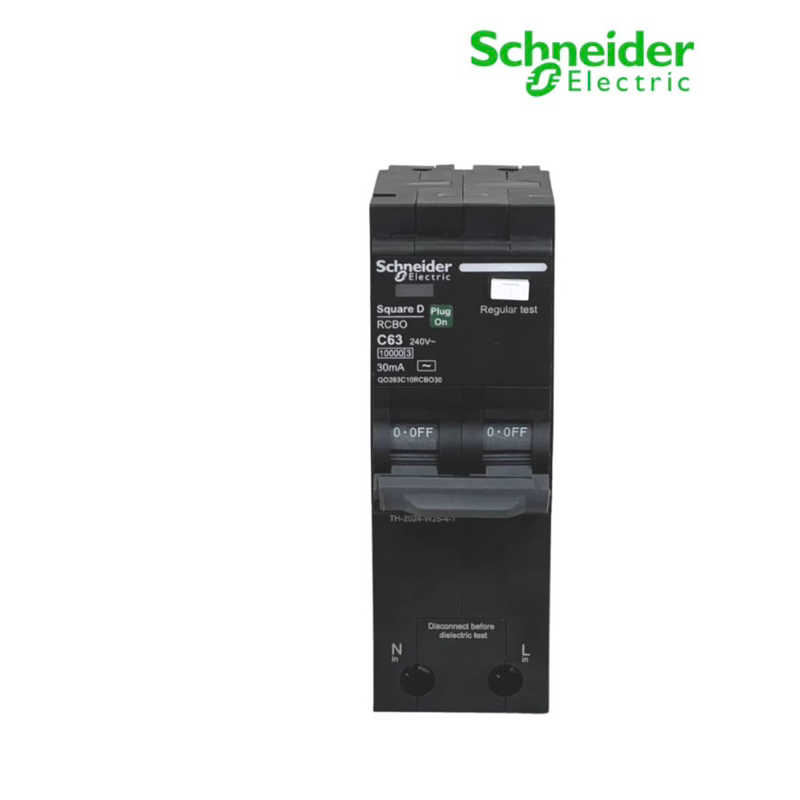 เมนเบรกเกอร์กันดูด Schneider RCBO 2P32A 2P50A 2P63A