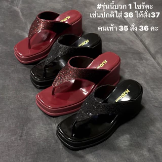 NJD รองเท้าผู้หญิง 2 แบบพื้น2.5 นิ้ว ( 36-41 )