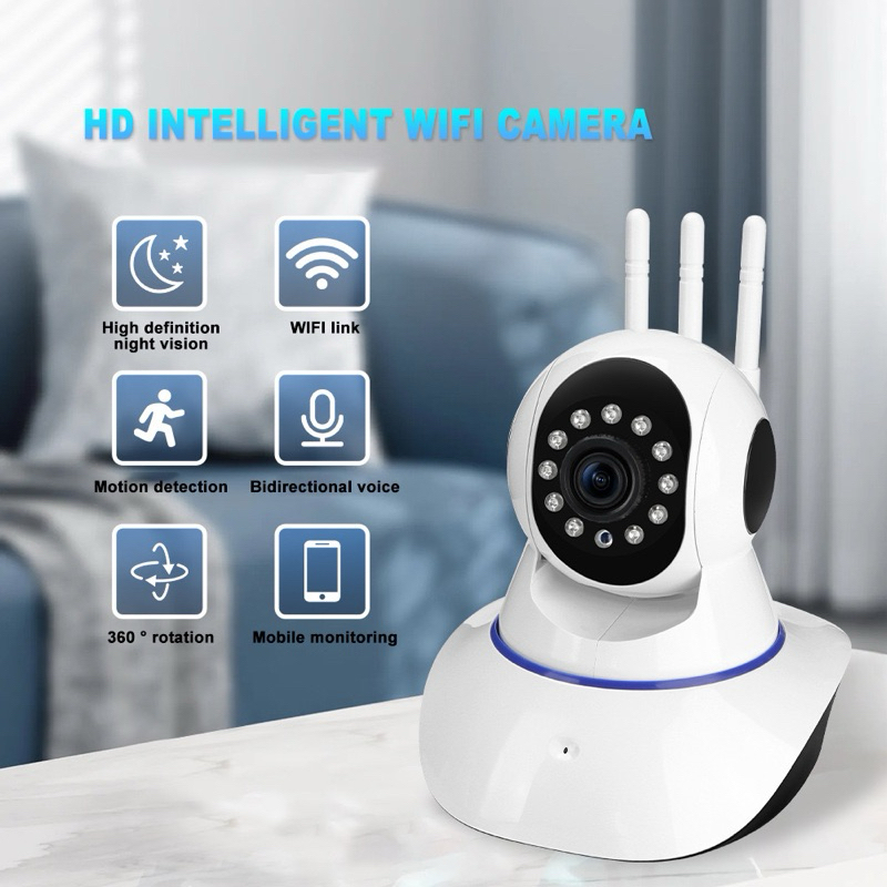 TDLกล้องวงจรปิด5MP ติดในบ้าน ภายน Full Color Wifi IPcameracctvกล้องรักษาความปลอดภัย ใช้งานในบ้านรีโมทโทรศัพท์มือถือ