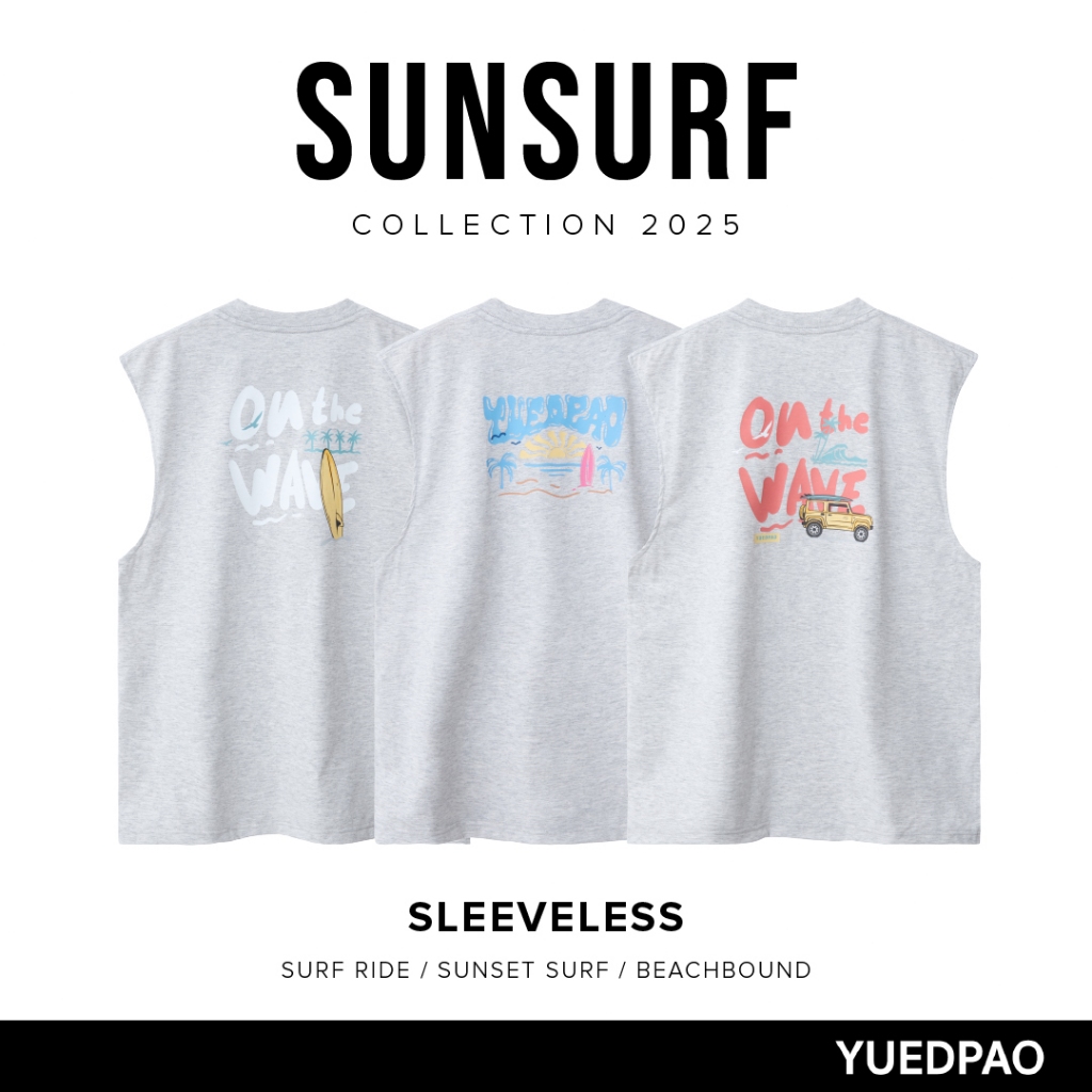 Yuedpao Sunsurf and Style Sleeveless ผ้าหนาทรงสวย ยับยาก เสื้อยืดเปล่าแขนกุด