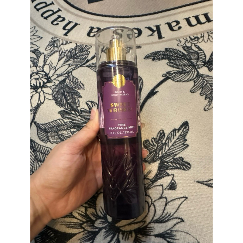 Bath & Body Works SWEET WHISKEY Fine Fragrance Mist 236ml. แท้