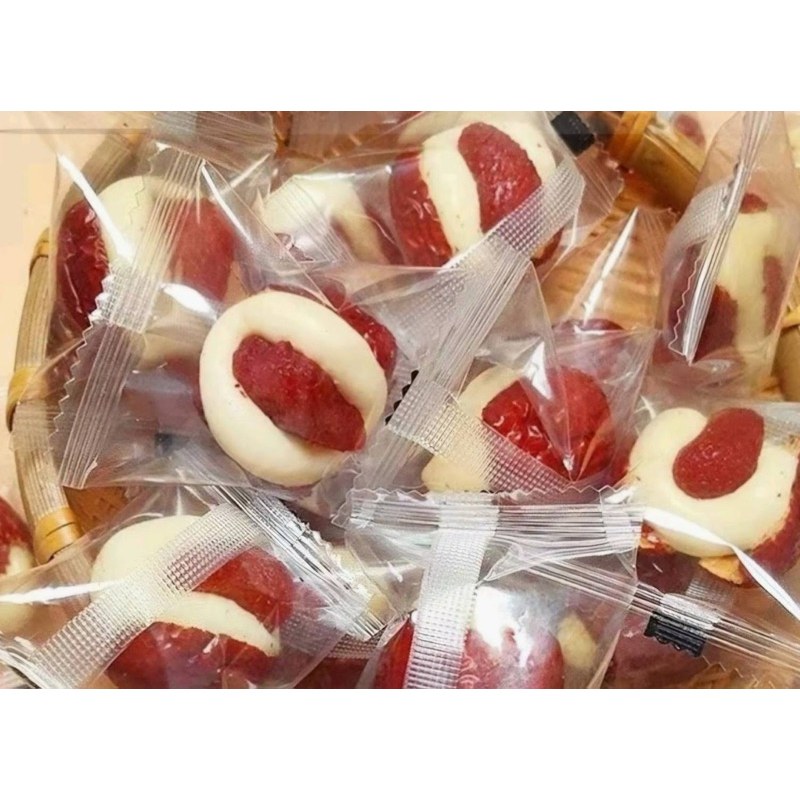 พุทรานมชีสไส้สตรอเบอร์รี่ น้ำหนัก150กรัม