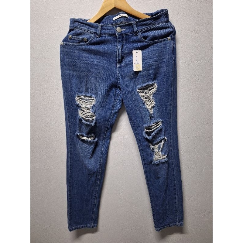 กางเกงยีนส์ grl มือสอง #T527