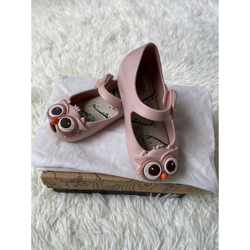 รองเท้าเด็กมือสอง  รองเท้าmini รองเท้า mini melissa มินิเมลิสา ไซร์ us7(13.5cm)