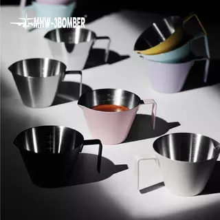 MHW-3BOMBER Stainless Steel Measuring Cup แก้วช็อต แก้วตวง espresso ขนาด 100 ml
