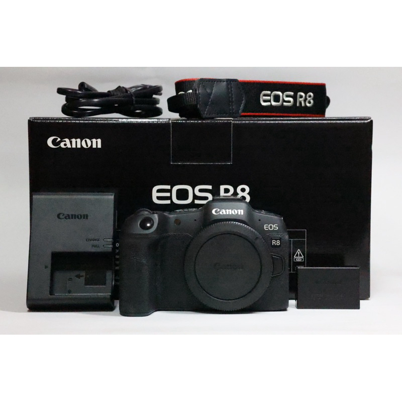 (มือสอง) Canon EOS R8 พร้อมแบต+ที่ชาร์จ+สายคล้อง