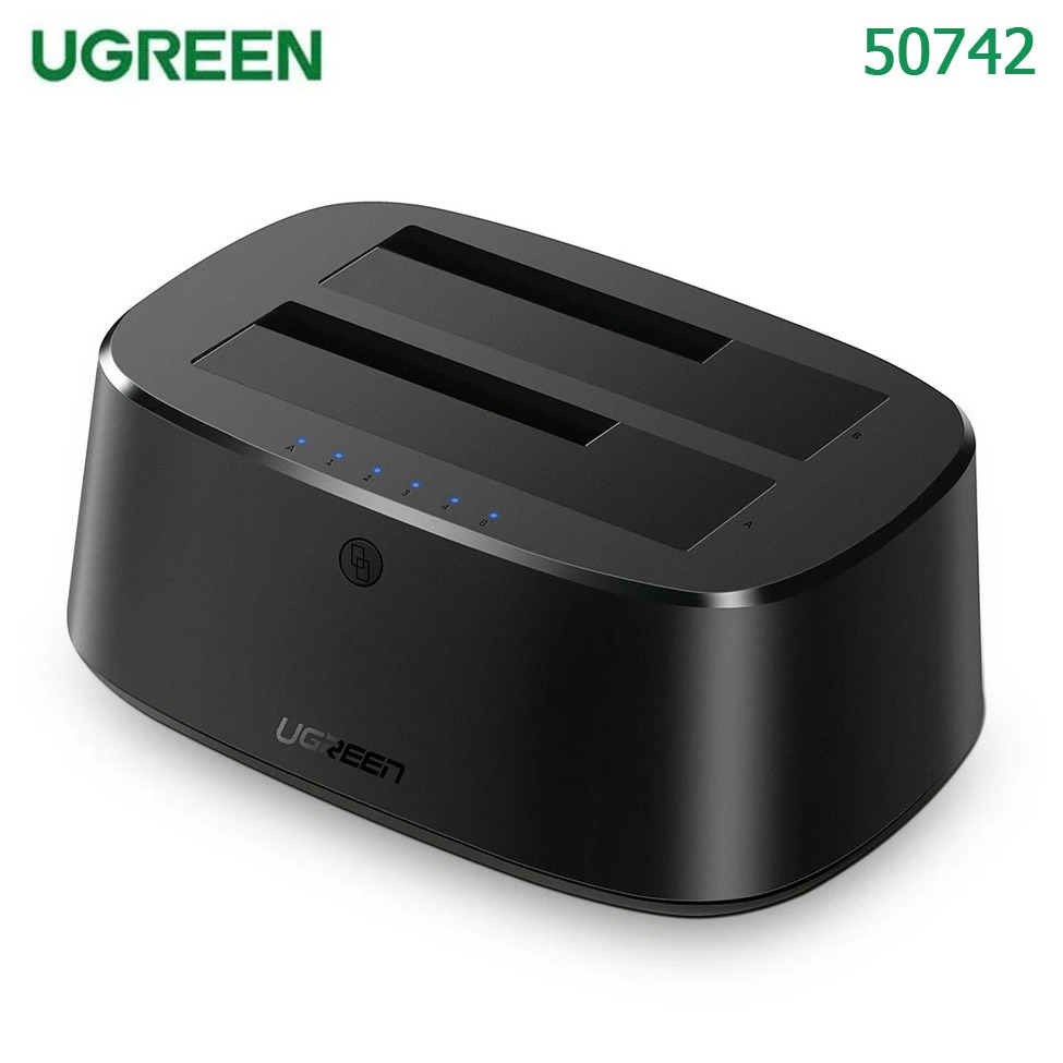 UGREEN 50742 USB 3.0 to Dual Bay Hard Drive Dock