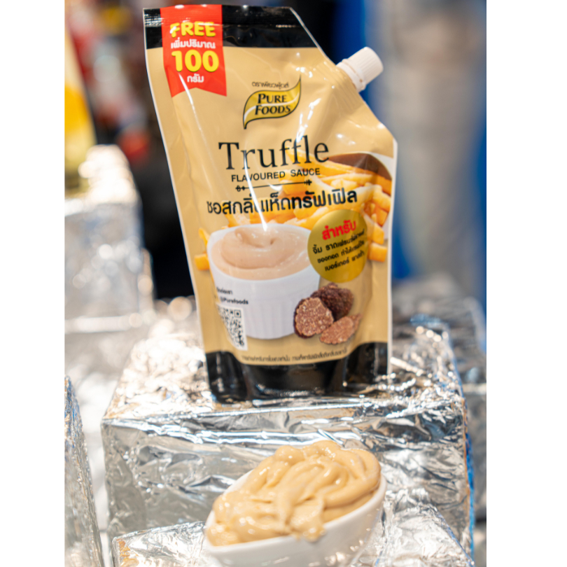 ซอสกลิ่นเห็ดทรัฟเฟิล 150 / 370 กรัม มีฮาลาล มายองเนส ทรัฟเฟิล เพียวฟู้ดส์ ทรัฟเฟิลมาโย พร้อมส่ง - รูปที่ 2