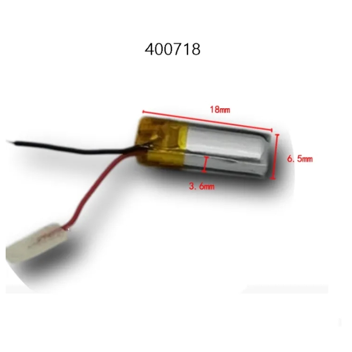 Battery 400718 airpods wireless TWS Bluetooth headset rechargeable battery i7/i8/i9/i10 แบตเตอรี่หูฟ