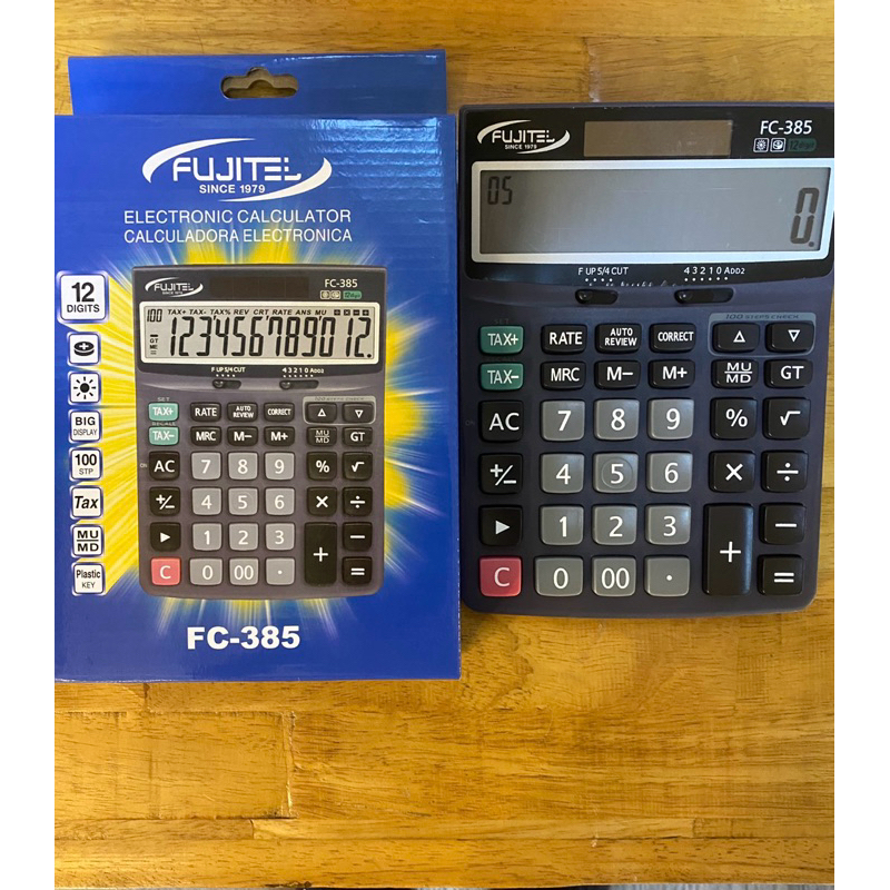 เครื่องคิดเลข FC-385  12 หลัก