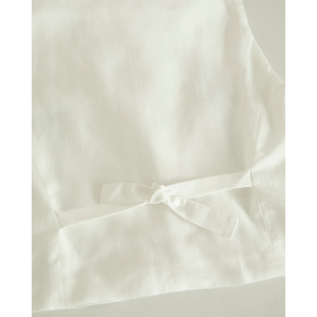 Laguna Palms Vest - White