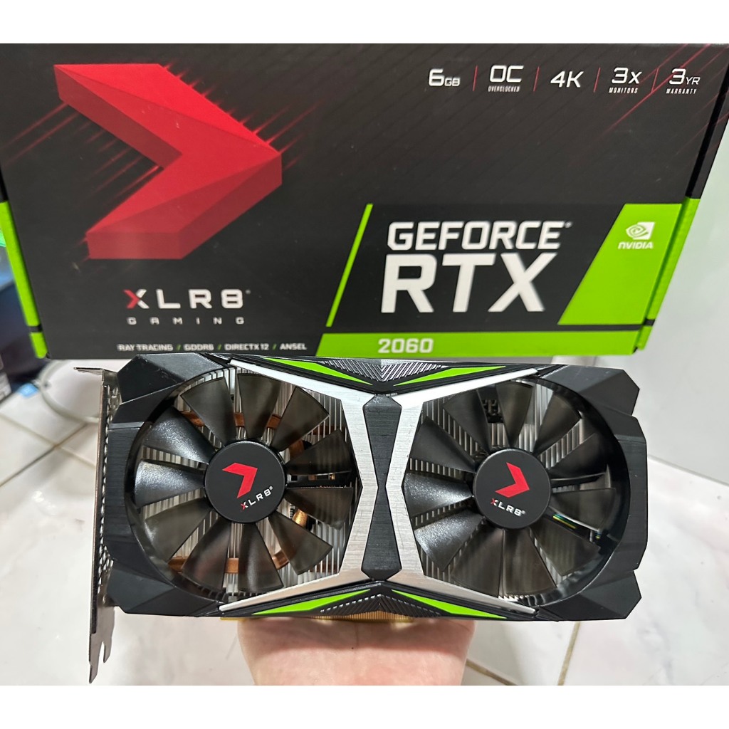 RTX2060 6GB PNY XLR8 Gaming Overclocked Edition