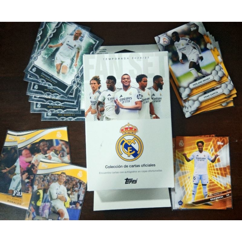 การ์ดฟุตบอลสโมสร​ Real Madrid.ขายแยกใบ