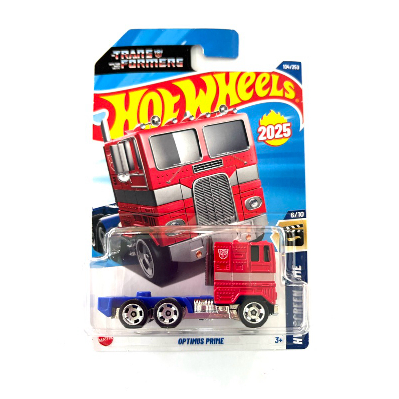 Hot Wheels | OPTIMUS PRIME ~ TRANSFORMERS |‼️แพคยับ มุมยับ แพคครอบพลาสติกมีบุบ+แตก‼️ขอรูปเพิ่มเติมได้ |📦สินค้ามีพร้อมส่ง