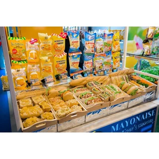 สินค้าส่งด่วน [มีฮาลาล] 1 แถม 1 มายองเนส สูตรอเนกประสงค์ 800 กรัม เฟรชแอนด์กรีน ราด อบได้