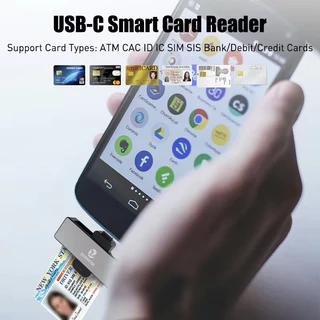 เครื่องอ่านบัตร Smart card reader Type C สำหรับแอนดรอยด์ รุ่น Zw-12026-4C แบรนด์ Zoweetek