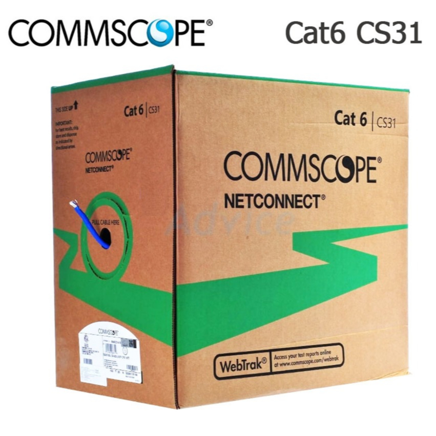 COMMSCOPE สายแลน CS31 CAT6 UTP Cable (305m/Box) 23AWG (884023394/10)