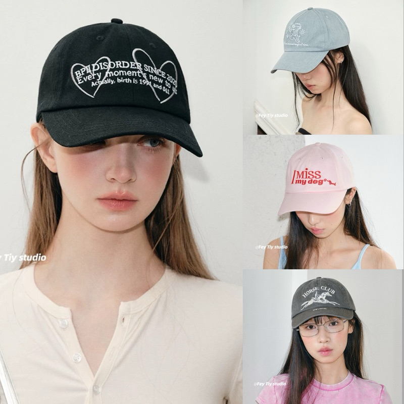gurls.girl | Fey Tiy studio cap หมวกแก๊ป มีหลายแบบ ส่งจากไทย