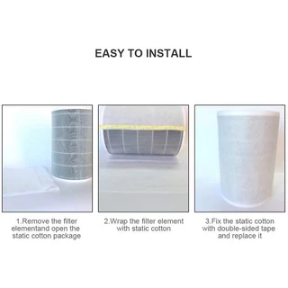 Electrostatic Filter Cotton,HEPA Filtering Net for Xiaomi Mi Universal Air Purifier 2/2S/2H/2C/3H/3C/3S/pro Anti-Dust