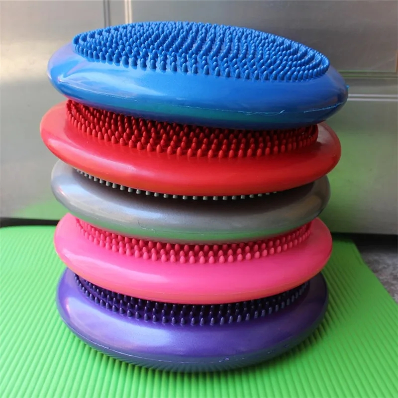Yoga Balance pad บอลโยคะ 33 cm แผ่นปรับสมดุลบอลฝึกการทรงตัว ฟื้นฟูข้อเท้า แถมฟรีที่สูบลม - รูปที่ 7