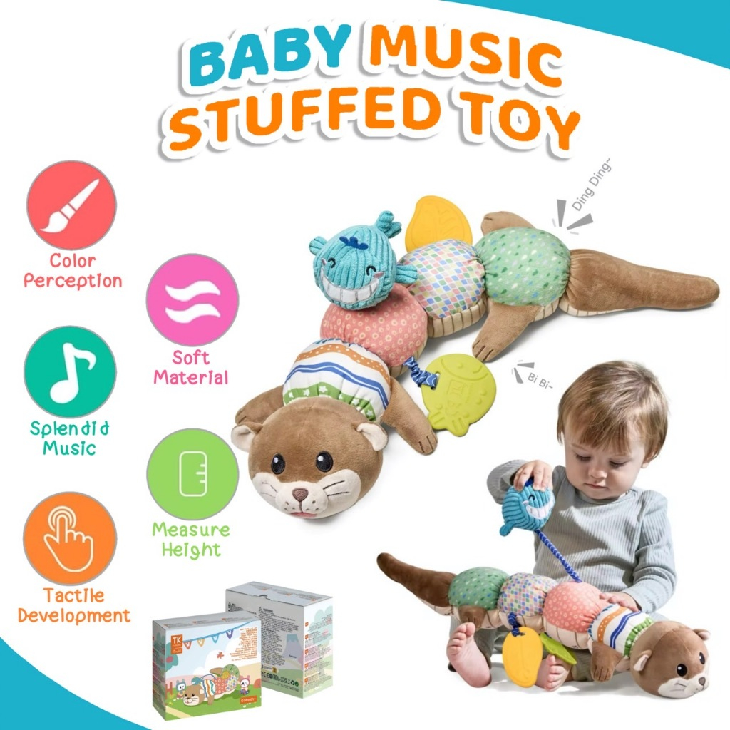 TUMAMA  ใหม่ ตุ๊กตาของเล่นเด็ก ยอดฮิตต่างประเทศ ตุ๊กตารูปสัตว์ เพื่อการเรียนรู้ ของเล่นมีเสียง หมอนร