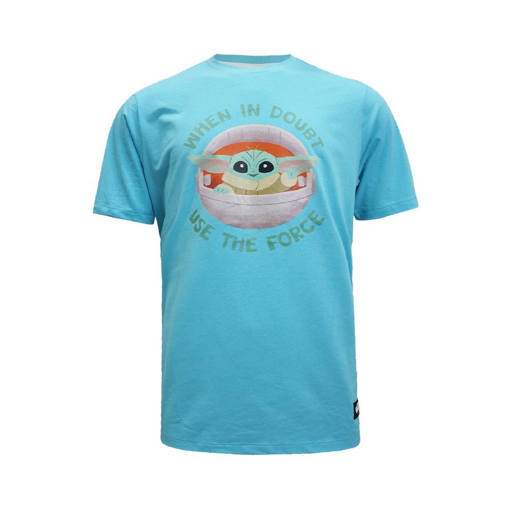 STAR WARS เสื้อคอกลมลาย BABY YODA (Grogu) รหัส D2T266