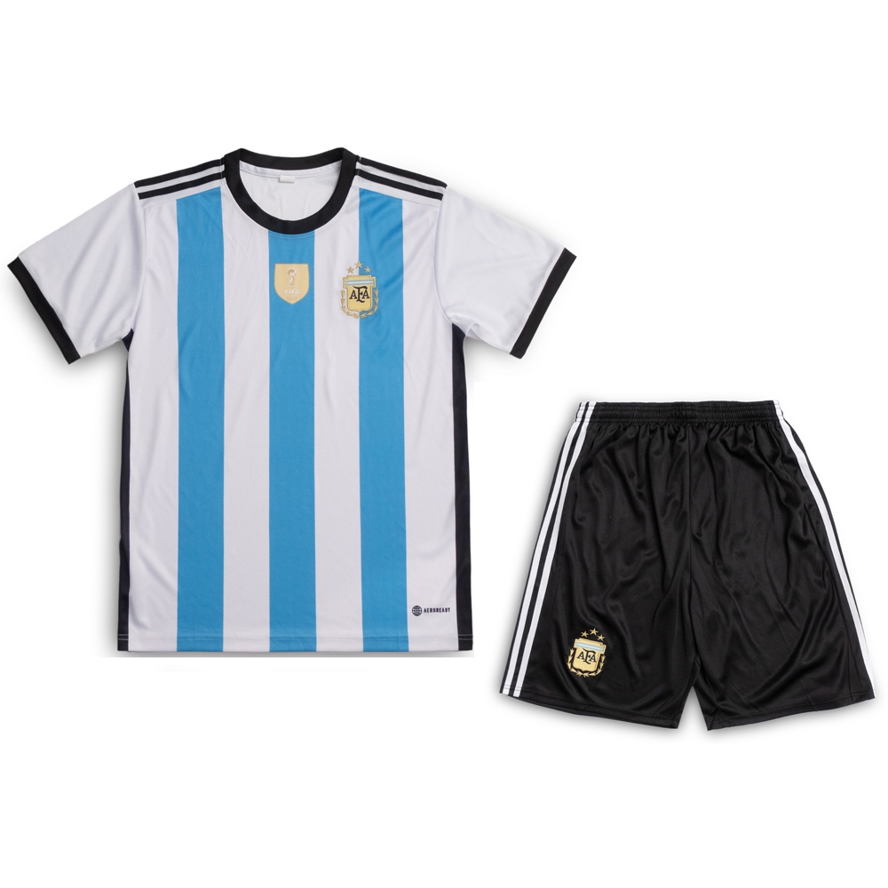 2022 คุณภาพสูง Jersey Argentina Home Kits เสื้อแฟนๆ