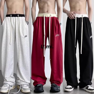 🌞U.mi.🌞 Baggy pants กางเกงขายาวลําลอง ทรงสวย สไตล์วินเทจเกาห…
