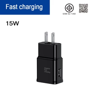 (รับประกัน 1 ปี）sanmax หัวชาร์จ 15w สายชาร์จ micro fast charging สำหรับ samsung S7/S7 E/S6/Note5/4 /S4/S3