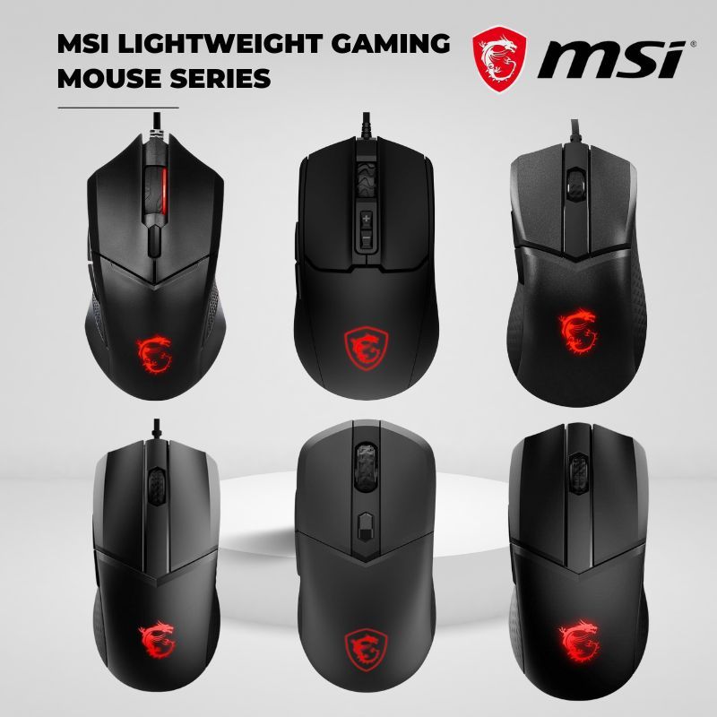 MSI Lightweight Gaming Mouse Series