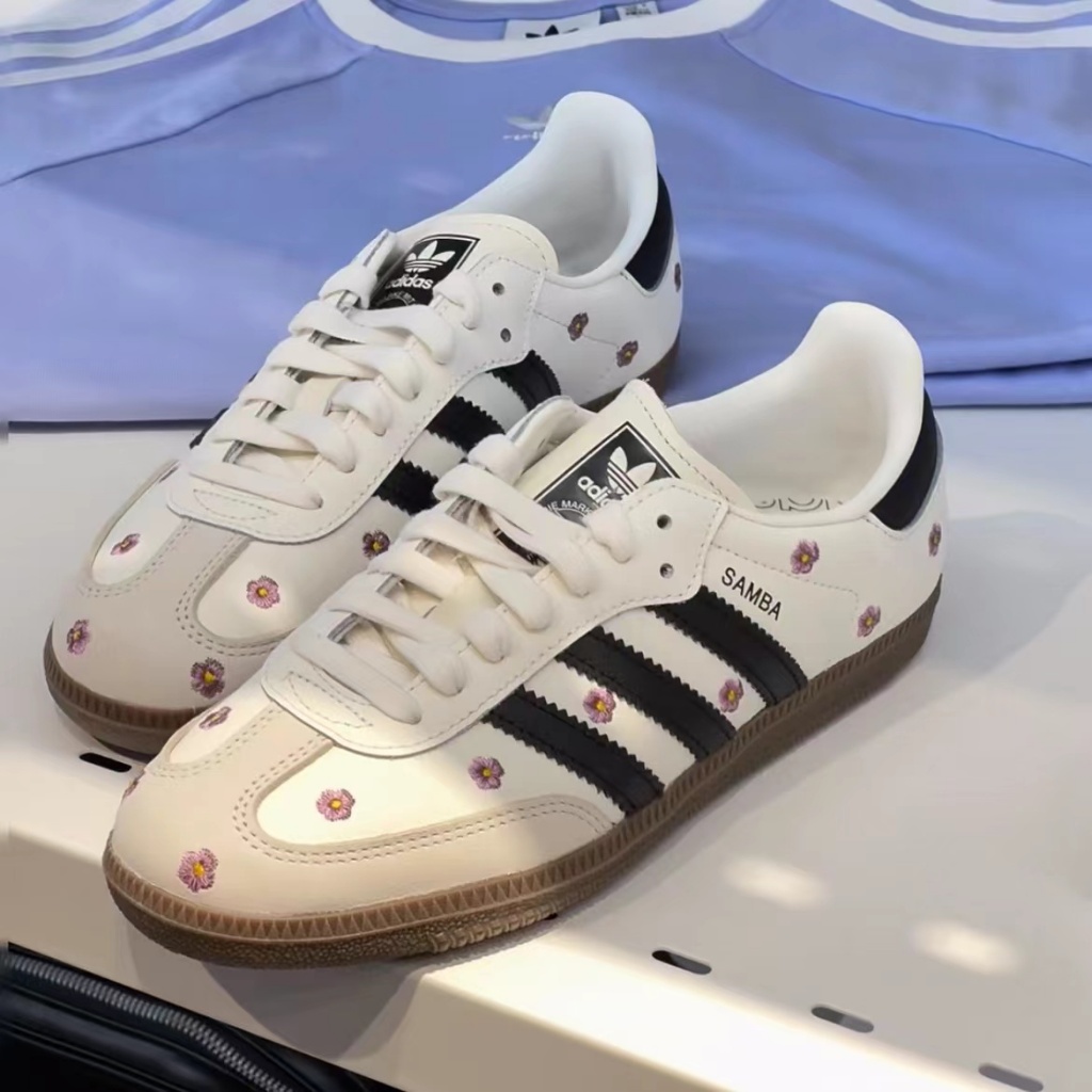 🎉（ของแท้ 100 %）adidas originals Samba OG IF4398สีขาว