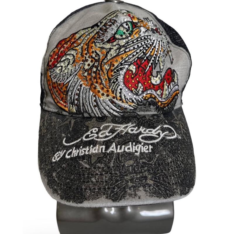 หมวก ED Hardy ติดเพชร มือสอง