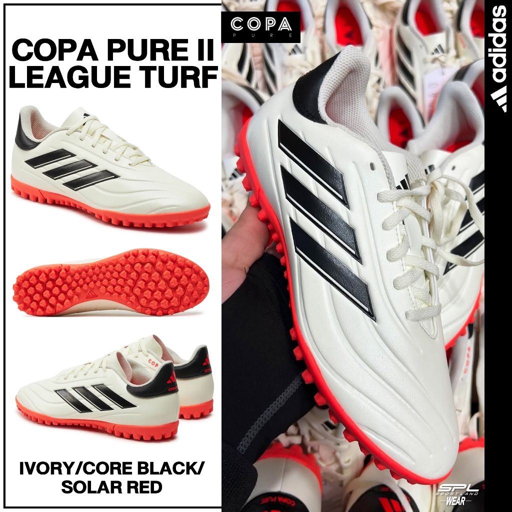 Adidas อาดิดาส รองเท้าฟุตบอล ร้อยปุ่ม FB Copa Pure II Club Turf IE7523 (2000)