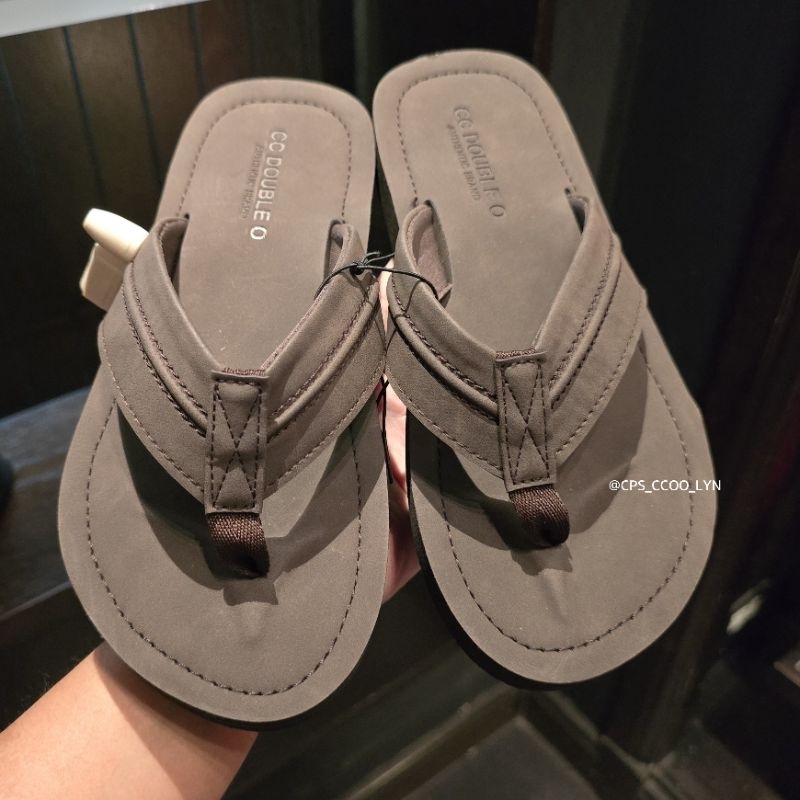 🛍 รองเท้าแตะแบบหนีบ CC DOUBLE O CCOO ผู้ชาย คอลใหม่ล่าสุด ของแท้💯% จัดส่งพร้อมถุงShop