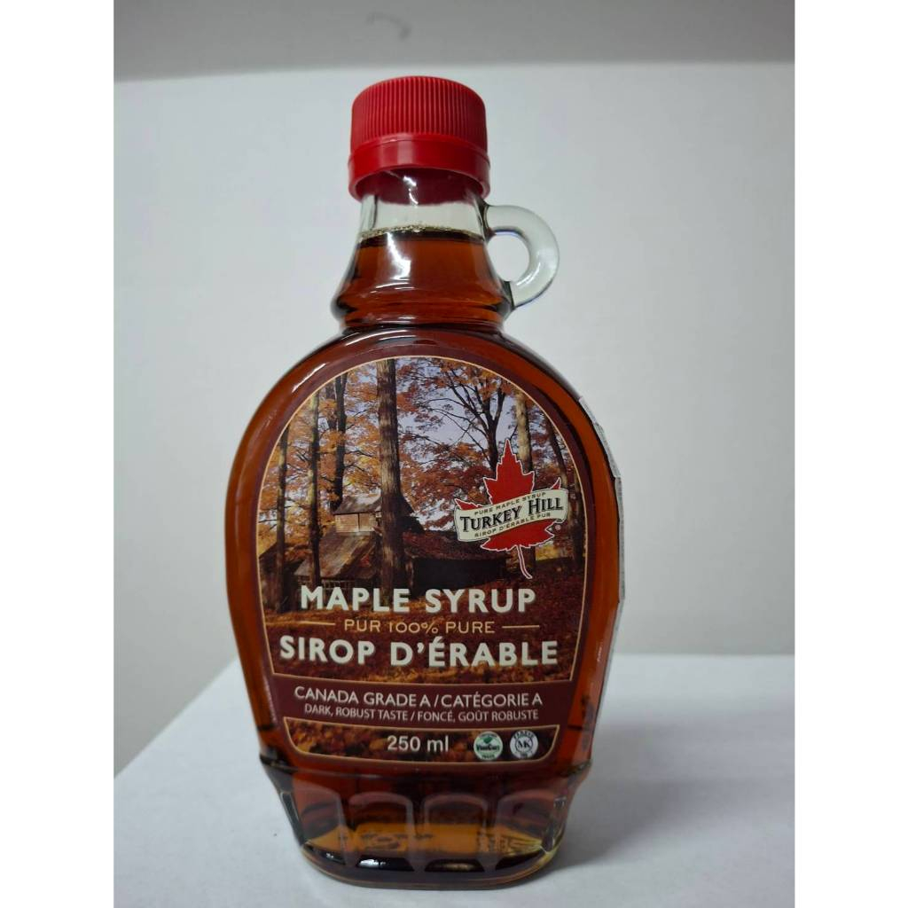 ลีโอเน ซูการ์ซีน ดาร์ค ไซรัป Maple (น้ำเชื่อมเมเปิ้ล) จากแคนาดา น้ำเชื่อมธรรมชาติ ฝาแดง 250 g.