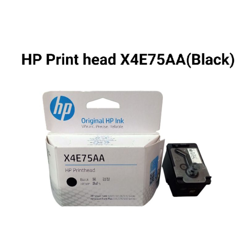 หัวพิมพ์ HP X4E75AAสีดำ สำหรับปริ้นเตอร์ smart Tank 500/Tank515/Tank615/Tank620/Tank720/Tank750(ของแ