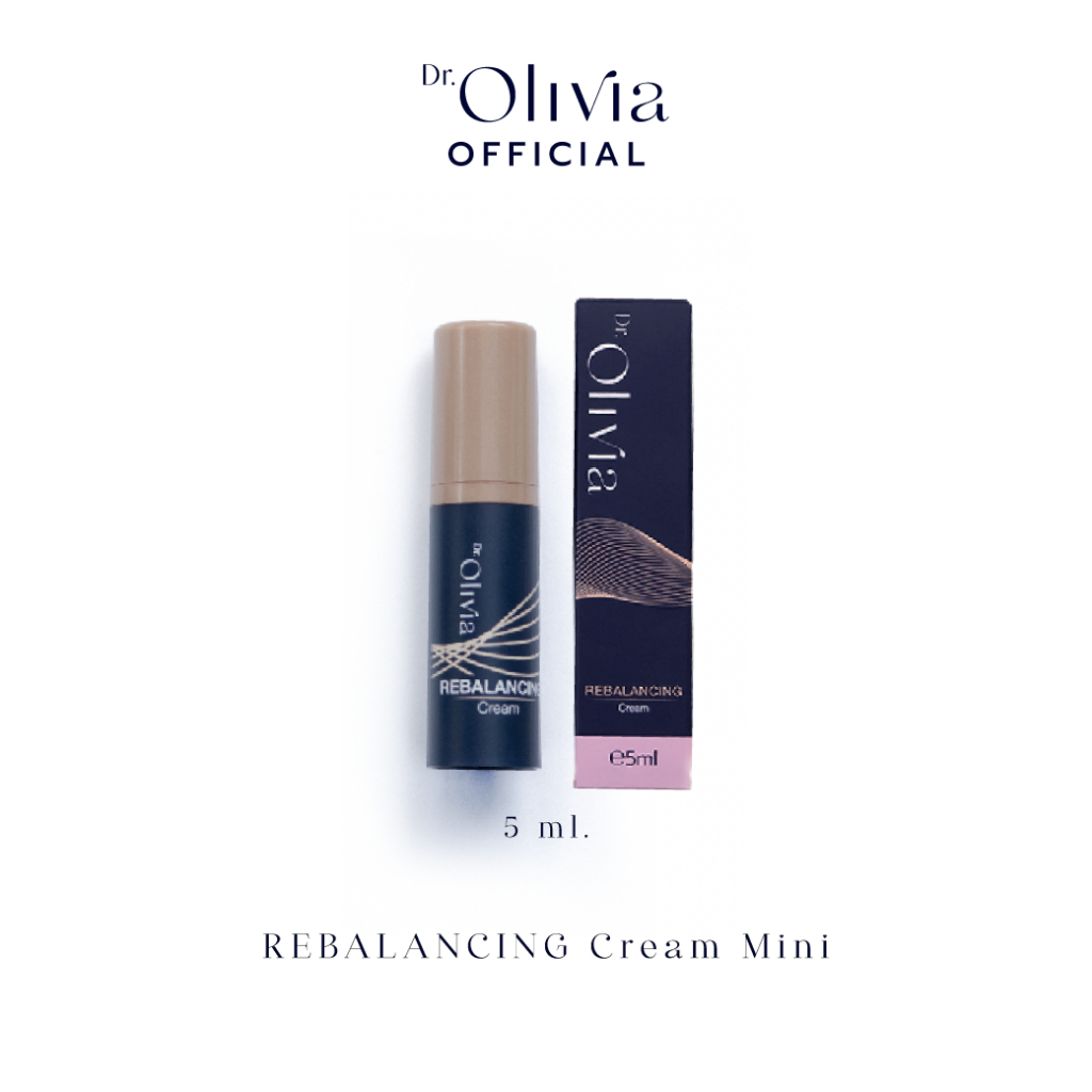 Dr.Olivia Rebalancing Cream 5 ml. (มอยซ์เจอร์ไรเซอร์ตอบโจทย์ทุกผิวที่ผิวสุขภาพดีต้องการ มี Ectoin สูงถึง 7%)