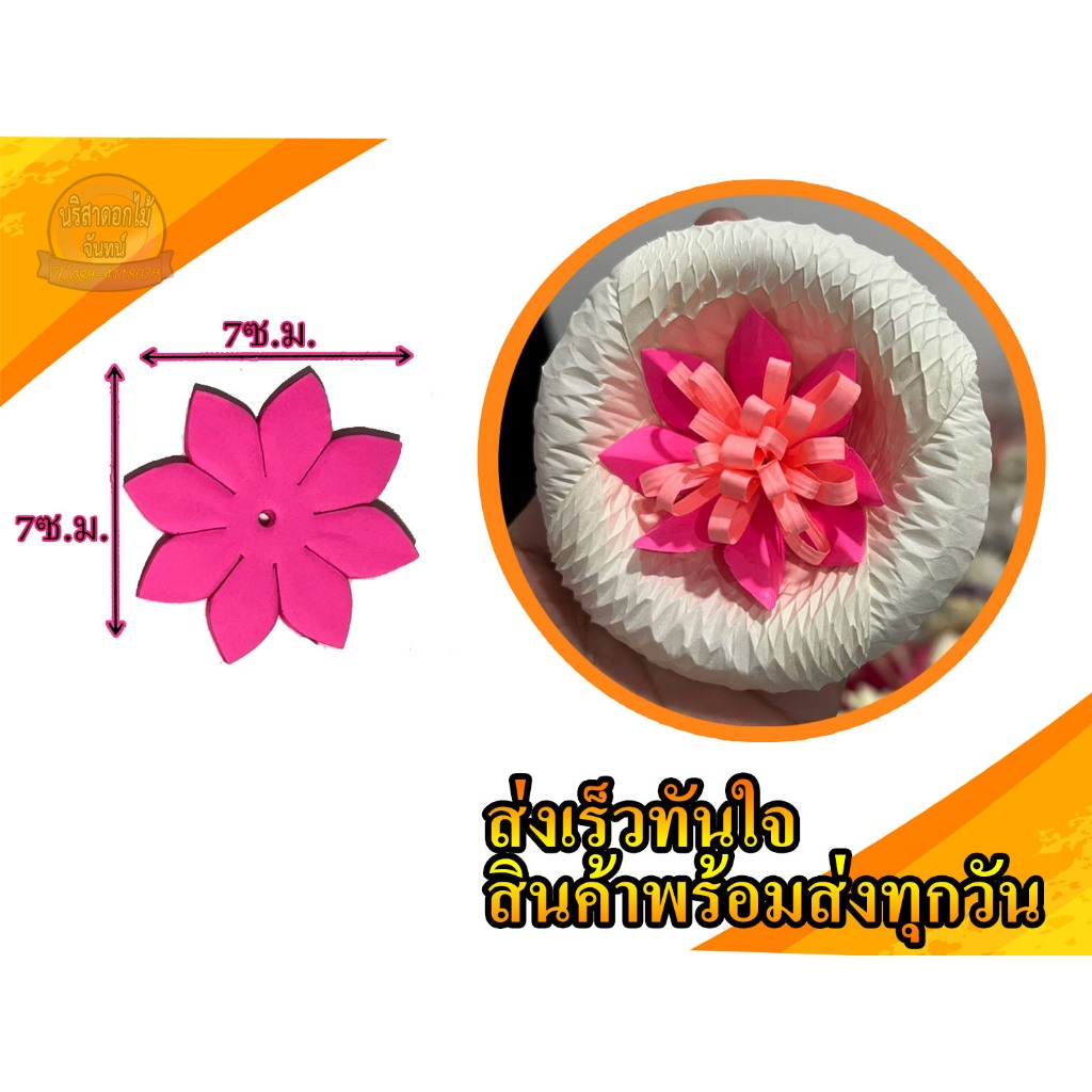 กลีบดอกดาวกระจ่าย ทำใส่กลางดอกไม้