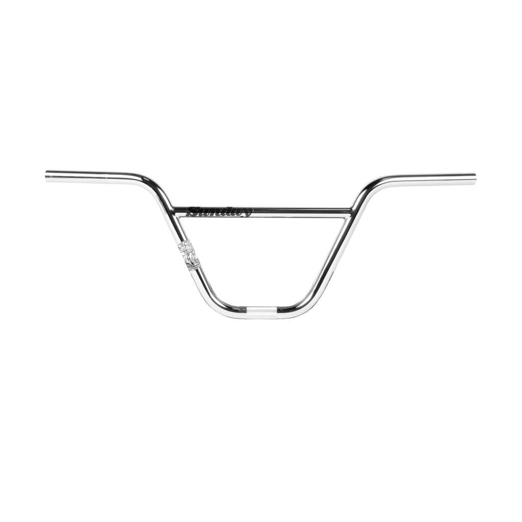 แฮนด์จักรยาน BMX Sunday Brett (Brett Silva Signature) Handlebars Rustproof Chrome 9.25"