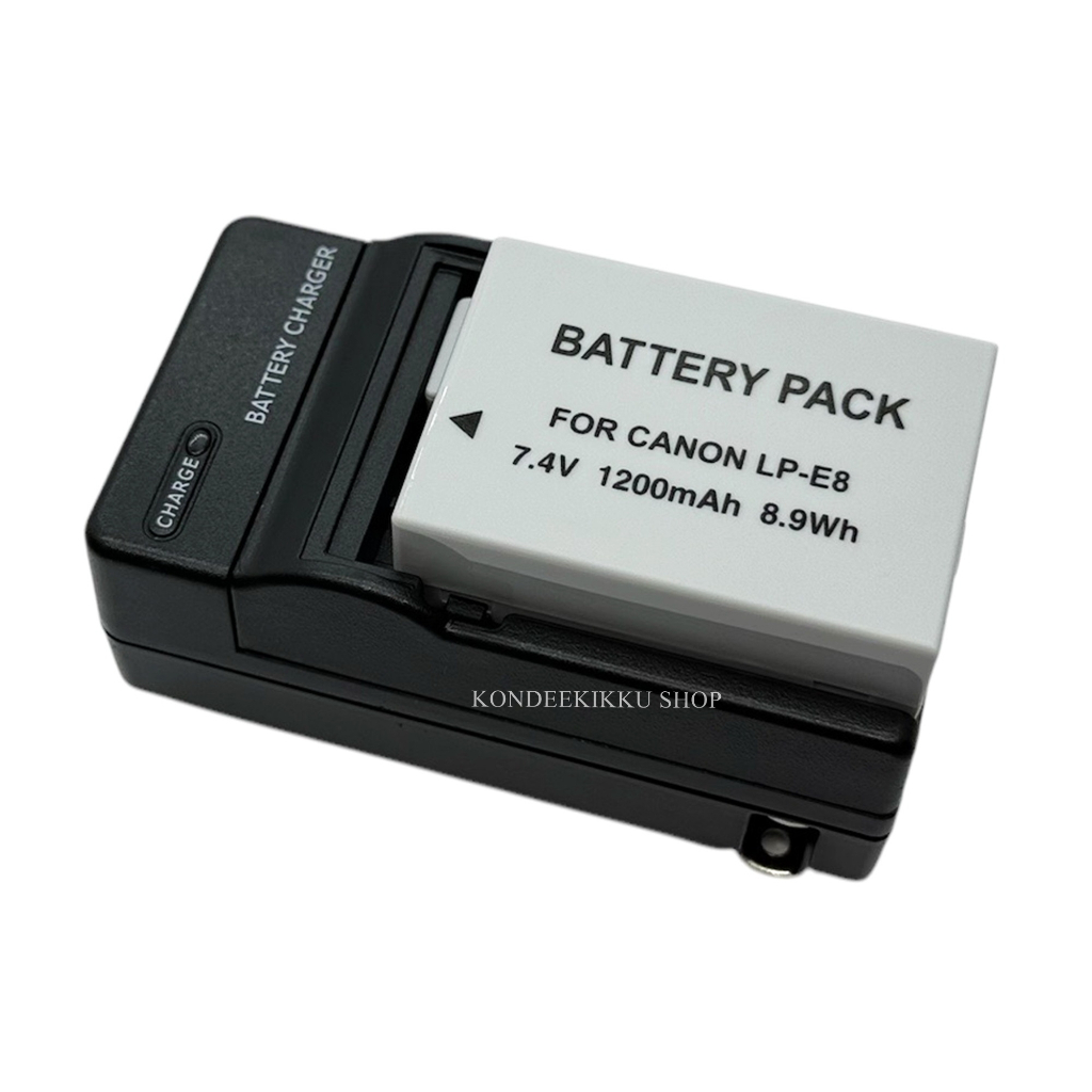 LP-E8 / LPE8 Battery and Charger For Canon EOS 550D,600D,650D,700D,Rebel T2i,T3i,T4i,T5i,Kiss X4,X5,X6i,X7i