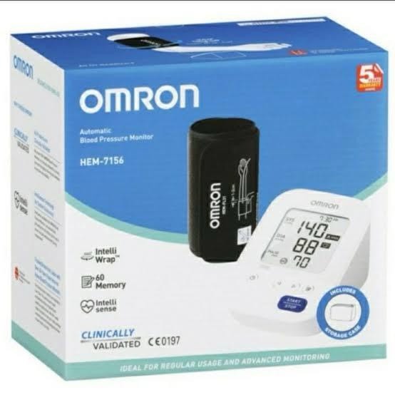 เครื่องวัดความดันโลหิตอัตโนมัติรุ่น  OMRON HEM-7156-A