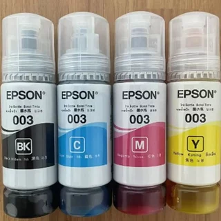 หมึก Epson 003 แท้💯% Epson L3110 / L3150 / L5190/L3210/L3216/L3250/L3256/L5290/L5296（สามารถออกใบเสร็จได้）