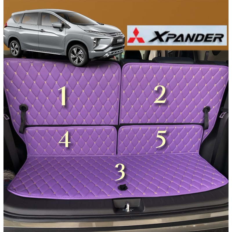 [แถมฟรี 1 ผืนผ้าเช็ดรถ] XPENDER พรม 6D ทุกโฉม ปี 2016-2025 (ปิดเบาะ+ท้ายรถ) ตรงรุ่น